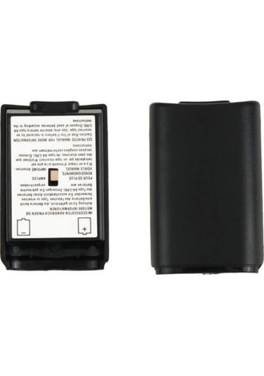 Xbox 360 Oyuncu Kolu Pil Kapağı Yuvası Siyah- 2adet