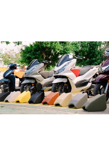 Honda Dio-activa Motosiklet Çocuk Koltuğu,emniyet Kemerli Deri
