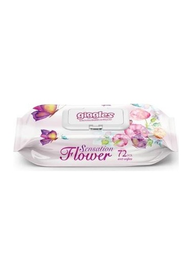 Giggles Islak Mendil Flower Sansatıon 72'li Tekli