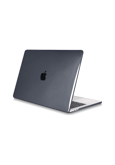 13" Macbook Uyumlu Air M2 A2681 Kristal Siyah Kılıf Koruyucu Kapak Cmma-136b