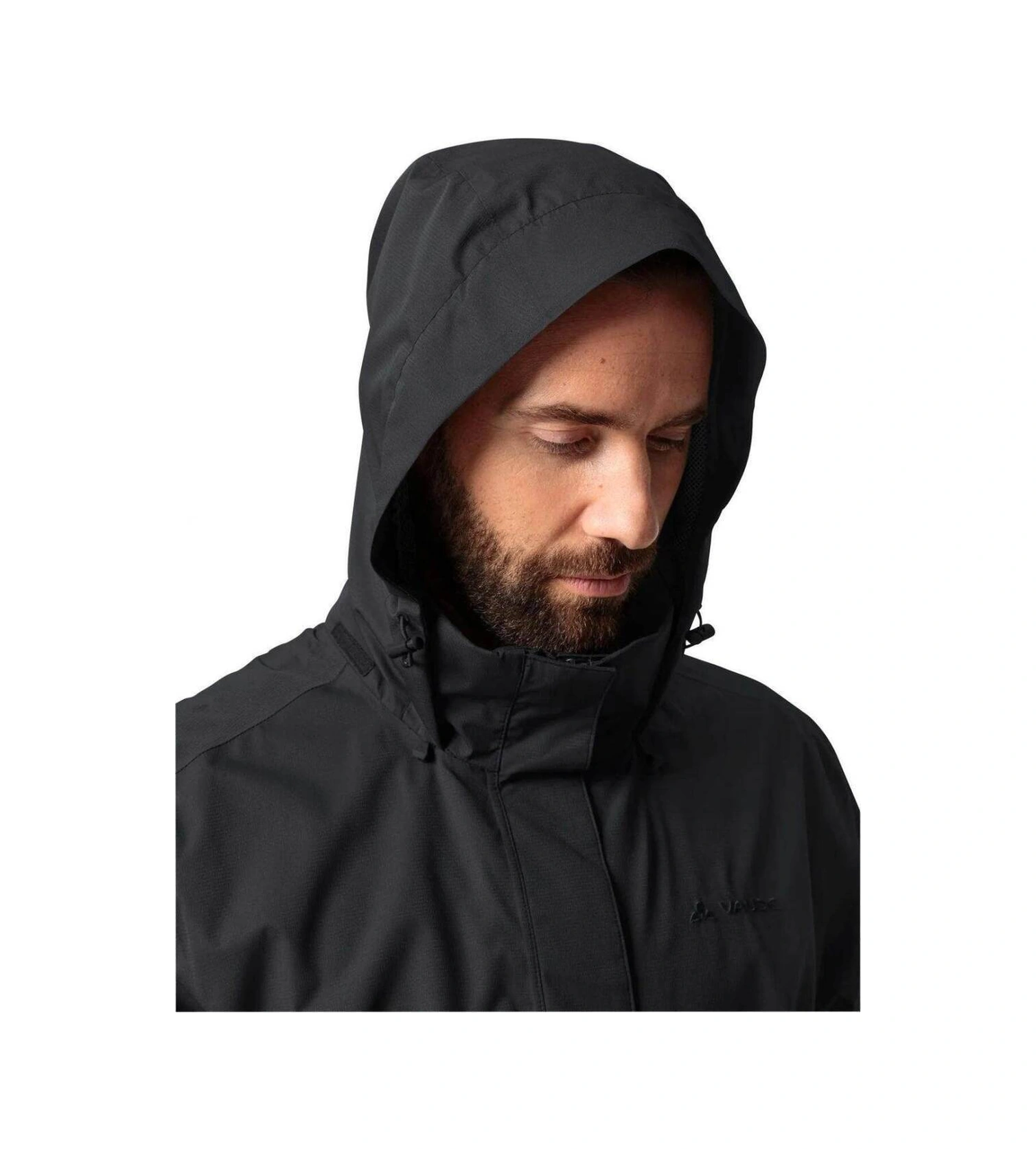 Vaude Escape Rain Erkek Parka 45015 Black