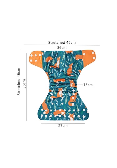 Skycity 4 Adet Yenidoğan Eğitim Bezi - Su Geçirmez, Yeniden Kullanılabilir, Yüksek Emici, Esnek Kumaş - Bebekler İçin Gezgin Ve Yürüyen Bebekler