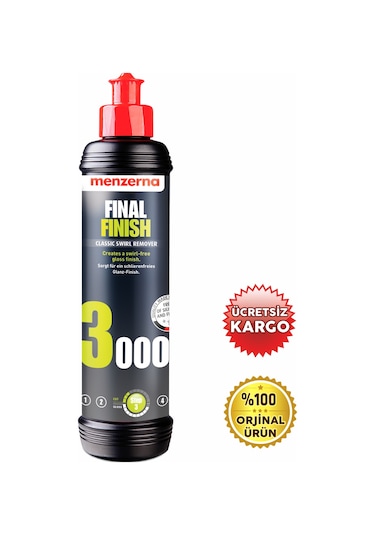 Menzerna Final Finish 3000 - Hare Giderici Cila 250ml