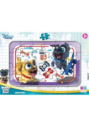 Puzmooyuncak Ks Games 12 Parça Puppy Dog Pals Frame Puzzle