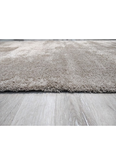 Yamalı Home Loft Bej Yumuşak Dokulu Halı 150X220 Cm