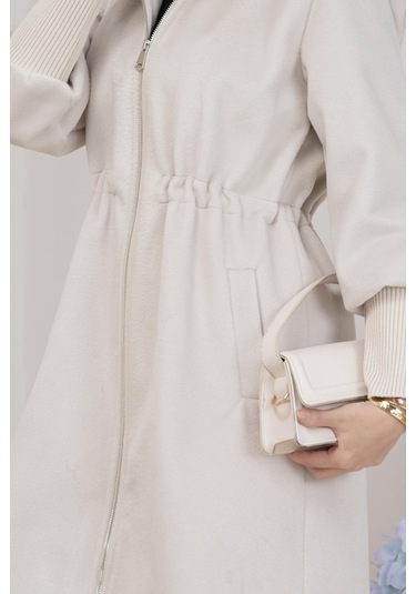 Beli İçten Tünelli Kapüşonlu Kap-taş-5560 Taş