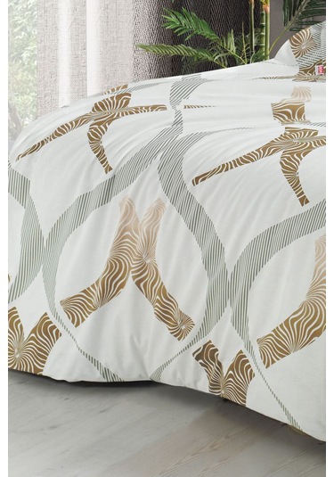 Aytunç Melis %100 Pamuklu Tek Kişilik Nevresim Takımı 160x220 Cm Desenli