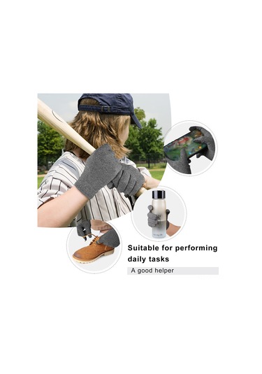 Qingmipy Baskılı Dokunmatik Eldiven - Spor Ve Egzersiz İçin Isıtıcı Eklem Koruma