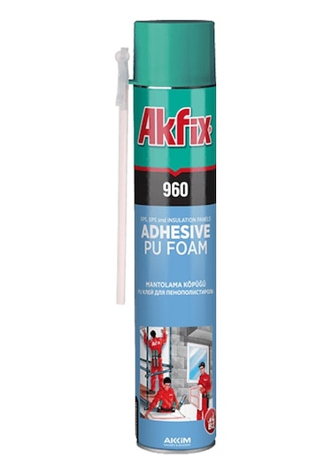 Akfix 960 Mantolama Pu Köpüğü 800Ml