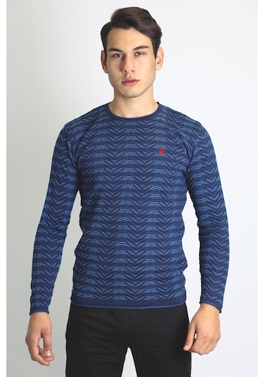Raınsnow Erkek Triko Kazak Lacivert (504888282) Lacivert