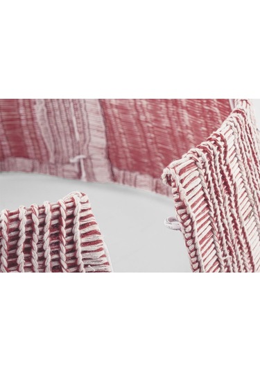 Lumy Kırmızı Yılbaşı Ağaç Altı Eteği Metal 52-67 25cm