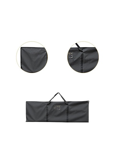 Trendooze Reklam Ekranı Taşınabilir Kart Cilt Çok Amaçlı Siyah Siyah