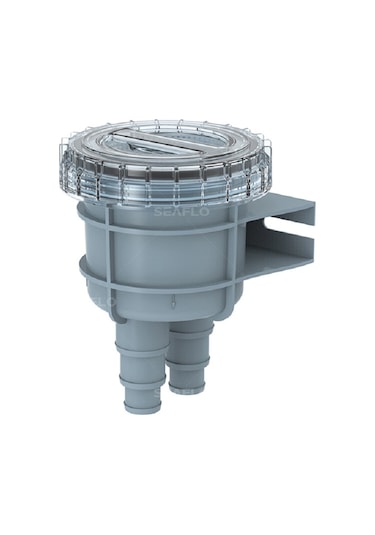 Seaflo Deniz Suyu Filtresi. Alttan Giriş Tekne Filtre. 25-32-38mm