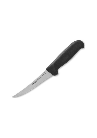 Pirge Butcher's Sıyırma Bıçağı Kıvrık Sert 12 Cm Siyah - 39112