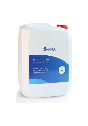 Superox Alkolsüz El Cilt ve Yara Çevresi Dezenfektanı 5 L