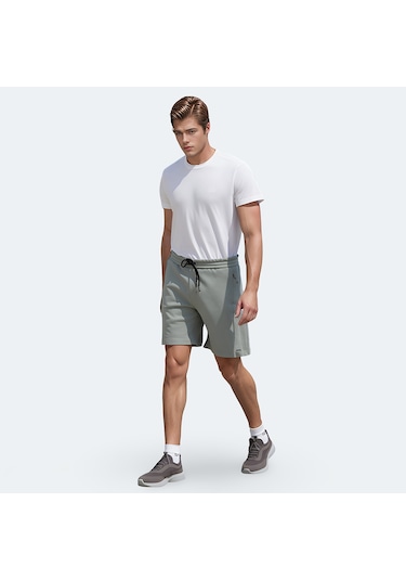 Slazenger VILTE I Erkek Cepli Su Yeşili Şort