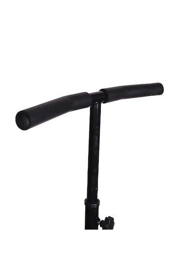 Yasomi Fys10 Katlanabilir Dikey Tırmanma Egzersiz Aleti - Merdiven Tırmanma Kondisyon Aleti Siyah