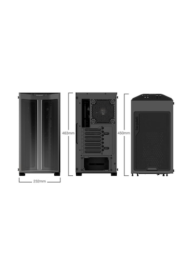Be Quiet Pure Base BGW43500FX ARGB Pencereli Atx Oyuncu Bilgisayar Kasası