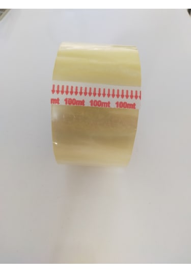 Şeffaf Koli Bandı 60 X 100 Metre 1 Adet