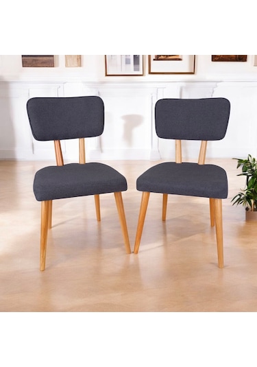 Polly Ahşap Sandalye 2 Adet