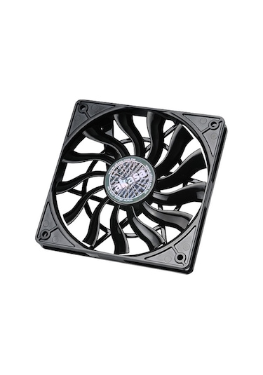 Akasa 12Cm Slim Pwm Yüksek Performans Siyah Kasa Fanı Ak Fn078