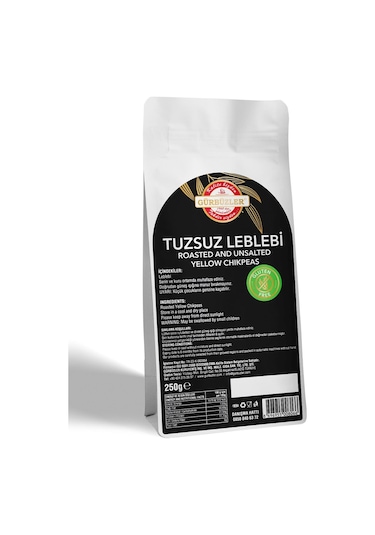 Gürbüzler Glutensiz Leblebi Tuzsuz 250 G