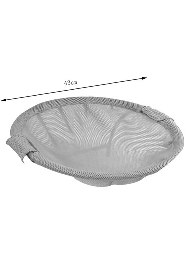 Homyl Şık Yuvarlak Yumuşak Kedi Hamak Uyuyan Gri-file-çanta