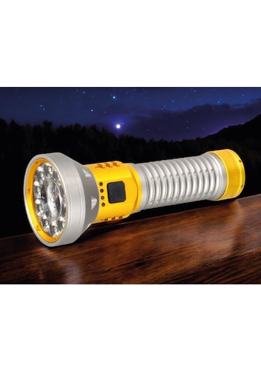 Panther Pt-4119 Usb Şarjlı El Feneri Siyah