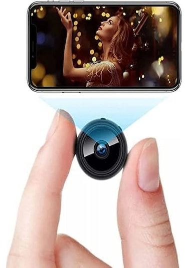 Maotai Shop Kablosuz Güvenlik Wifi Kamera Mini Gizli Casus Küçük