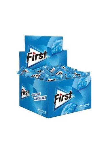 First Tekli Nane Aromalı Sakız 200 Adet