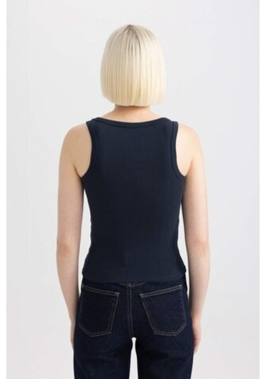 DeFacto Slim Fit Dar Kesim U Yaka Ribana Atlet C9826AXNSNV42