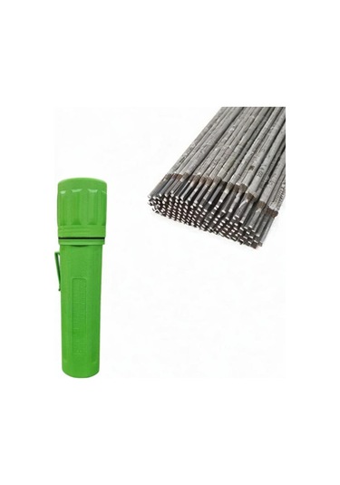 Homyl Kaynak Çubuk Depolama Tüpü Seyahat Çalışması Yeşil