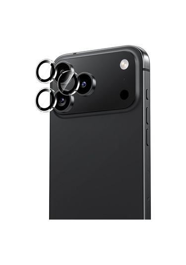 Apple Uyumlu   iPhone 17 Pro Max Benks Ar Glass Warrior Premium Cam Kamera Lens Koruyucu Şeffaf
