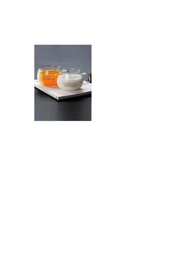 REİS 2 Li Good Morning Borosilikat Cam Kupa