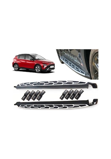 Hyundai Bayon Uyumlu 2021 Sonrası Yan Basamak Square Style Parça