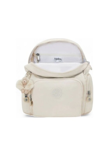 Kipling City Zip Mini Hideaway Beige Kadın Sırt Çantası Kı6046 Bej