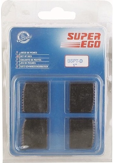 Super Ego Yedek Dişli Pafta Tarak 3/4'' 4'lü Paket