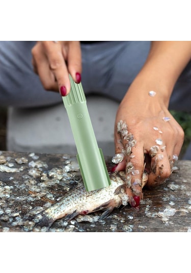Homyl Balık Pullarını Temizleyici Restoranlar Kolayca Temizler Yeşil