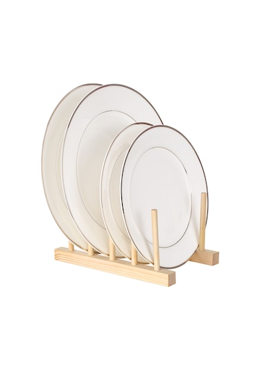 Çok Amaçlı Ahşap Bulaşık Rafı Bulaşık Kurutma Süzgeci Depolama Standı Tutucu Mutfak