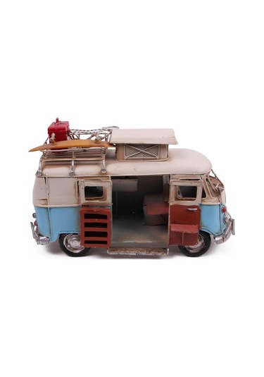 Dekoratif Metal Vosvos Minibüs Biblo