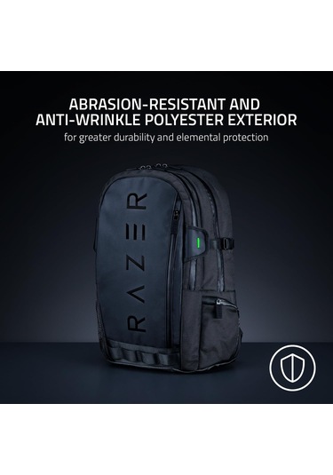Razer Rogue V3 Sırt Çantası 15,6" Black Edition - Kompakt Seyah Diğer