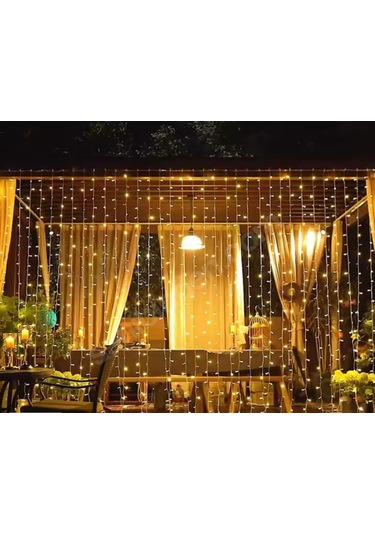 Sekizgen Led Dış Mekan Eklenebilir Günışığı 2x2 Perde Led Yılbaşı Ve Dekoratif Aydınlatma Gün Işığı