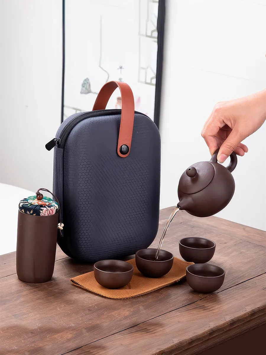 Ibrico Çin Çay Seti 436574457 Kahverengi