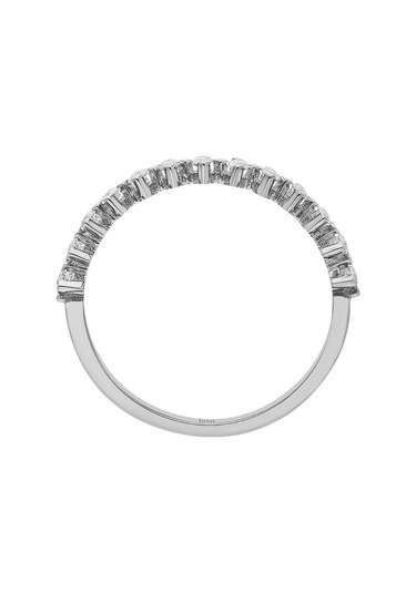 Sirius F Renk 0,20 Karat Pırlanta Yarım Tur Yüzük 0823R0195