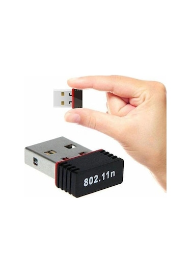 300 Mbps Nano Mini Internet Adaptör Kablosuz Ağ Wi-Fi Alıcı USB