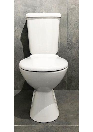 Creavit Pitta Alttan Çıkışlı Klozet Seti 4 Parça Basic Pp Kapak