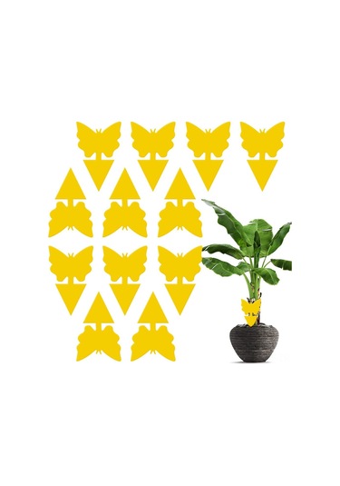 Mufunye Bitki Saksıları İçin Atrapa, Bitki Haşere Kontrolü, Tek Kullandım Atık, 8cm 13cm, Kauçuk+kağıt Malzeme