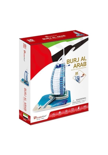 Cubicfun 3d Puzzle Burj Al Arab C065h