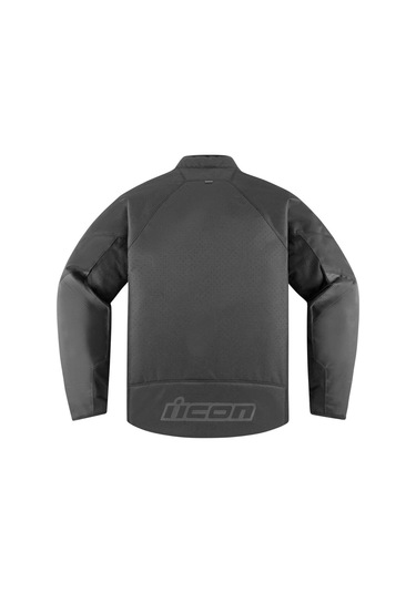 Icon Hooligan Korumalı Motosiklet Montu Siyah