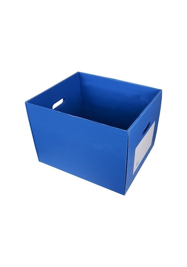 Temel Arşiv Kolisi 5'li Klasör Kapasiteli Mavi 10 Adet